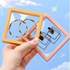 Set Of 3 / 5: Square Plastic Display Jewelry Box