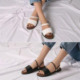Two-way Strap Slide Sandals