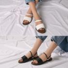 Two-way Strap Slide Sandals