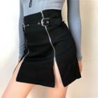 Zip-up Skirt