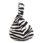 Zebra Print Handbag Black & White - One Size