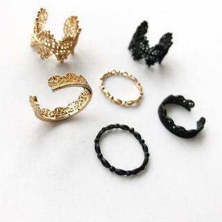 Cutout Lace Ring