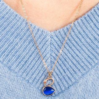 Swan Pendant Necklace