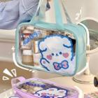 Cartoon Print Pvc Hand Bag