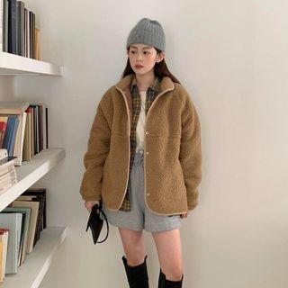 Raglan-sleeve Dumble Jacket