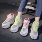 Platform Wedge-heel Slingback Sneakers