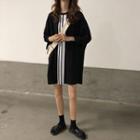 Loose-fit Short Sleeve T-shirt Dress