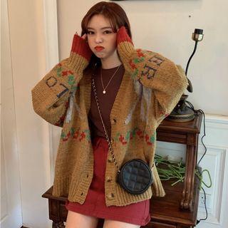 Sweater Jacket As Shown In Figure - One Size
