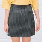 Stripe Mini Skirt