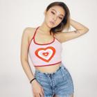 Printed Halter Camisole Top