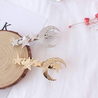 Moon & Star Hair Clip