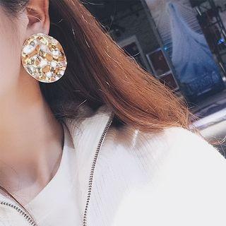 Round Statement Earring