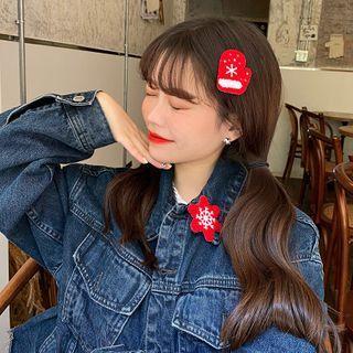 Christmas Cartoon Hair Clip (various Designs)