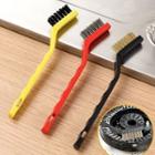 Set Of 3: Scourer Cleaning Brush Set Of 3 - Yellow & Red & Black - One Size