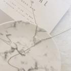 V-letter Long Necklace