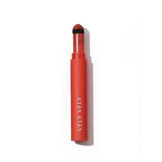 Vely Vely - Velvet Lip Cushion - 4 Colors #or17 Velvet Orange