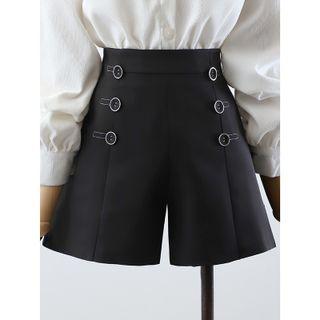 Plain Shirt / Button-up Shorts