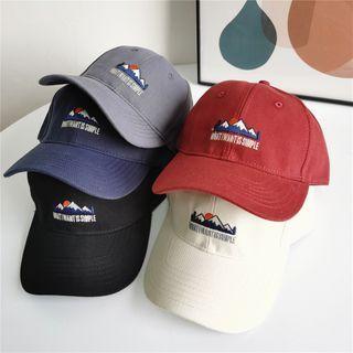 Mountain Embroidered Cap