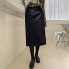 H-line Long Skirt & Belt