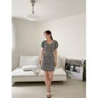 Plus Size Daisy Jacquard Minidress