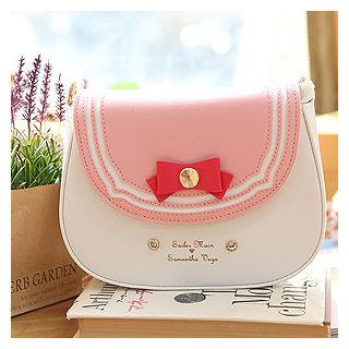 Faux-leather Chain-strap Shoulder Bag