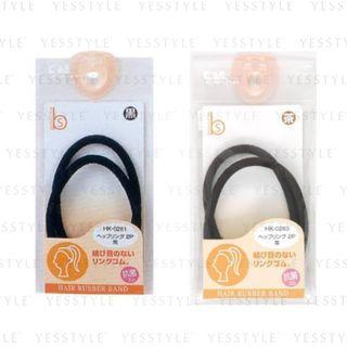 Kai - Hep Ring Bubber Band 2 Pcs - 2 Types