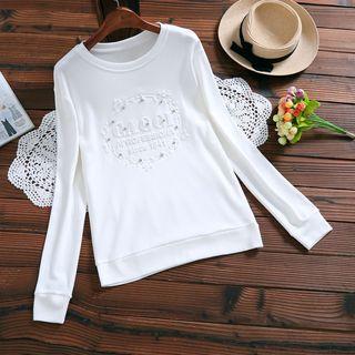 Long-sleeve Studded Pullover