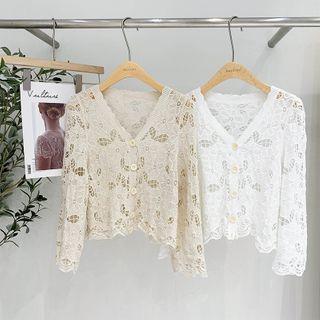 Crocheted Lace Blouse