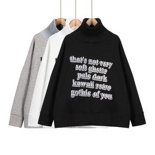 Turtleneck Loose-fit Top