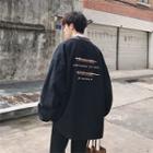 Loose-fit Reversible Printed Hooded Jacket