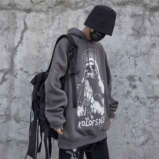 Skull-print Hoodie