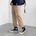 Tagged Straight Fit Cargo Pants