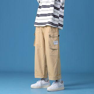 Cargo Cropped Loose Fit Pants