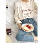 Illustration-printed Cotton T-shirt