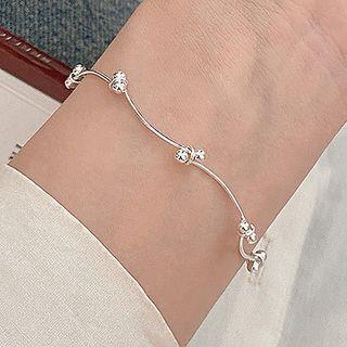 Metallic Bracelet Silver - One Size