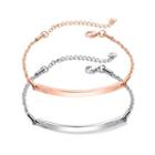 Rhinestone Bar Bracelet