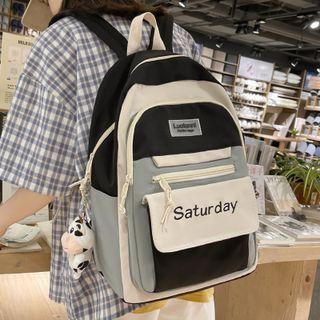 Paneled Backpack / Chain / Set