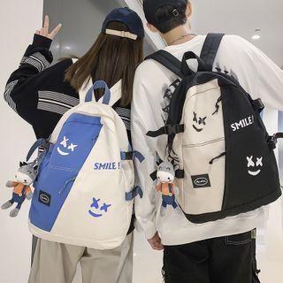 Smiley Face Backpack / Charm / Set