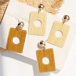 Square Acrylic Statement Earring