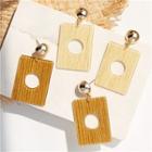 Square Acrylic Statement Earring