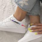Lettering Bead Sneaker Chain Silver - One Size