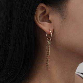 Key Hoop Earrings