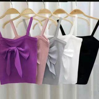 Ribbon Knit Camisole Top