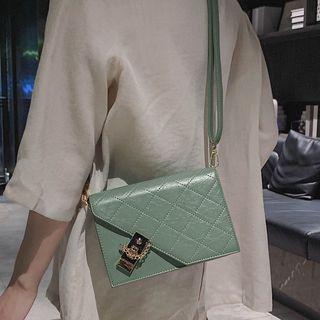 Diamond Stitching Crossbody Bag