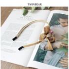Straw Bow Headband As Shown In Figure - One Size