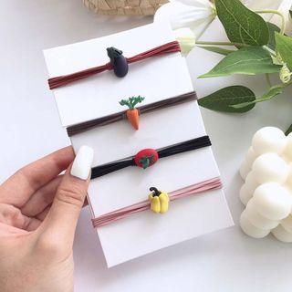Alloy Vegetable Hair Tie