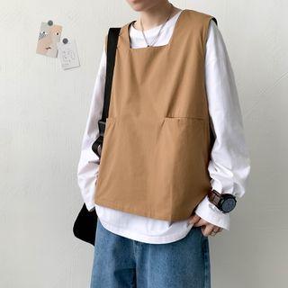 Square-neck Vest