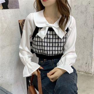 Plaid Camisole Top / Shirt