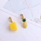 Non-matching Alloy Pineapple Dangle Earring