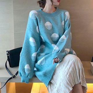 Dotted Oversized Sweater